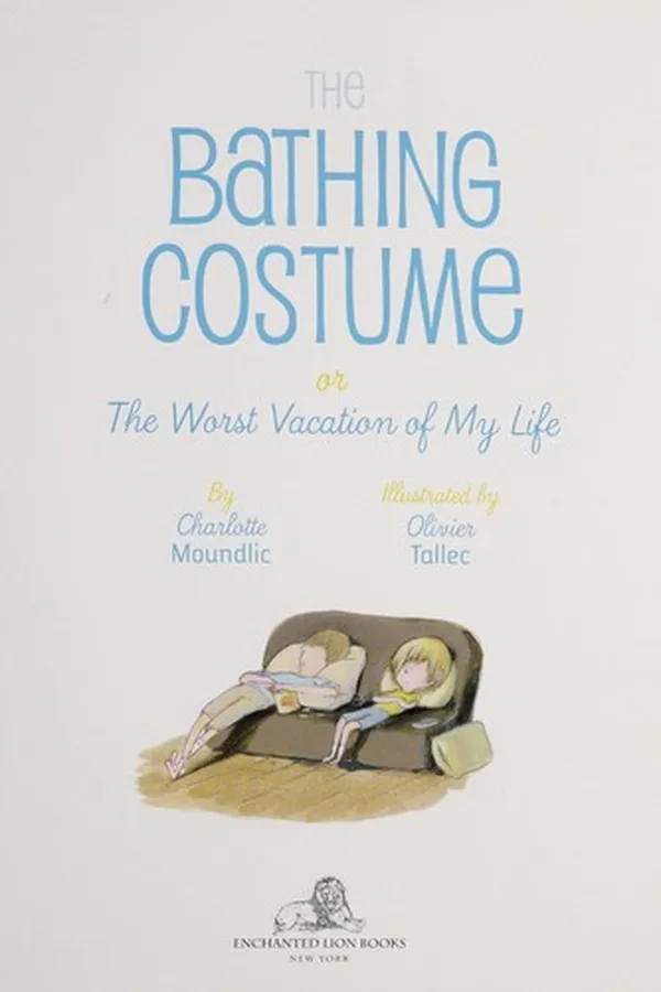 Capa de The bathing costume, or, The worst vacation of my life