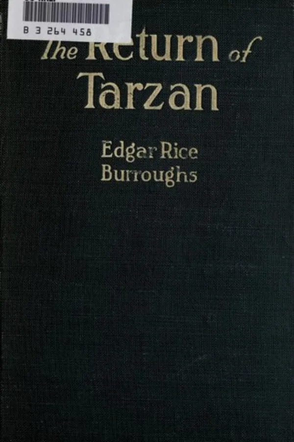 Capa de The Return of Tarzan