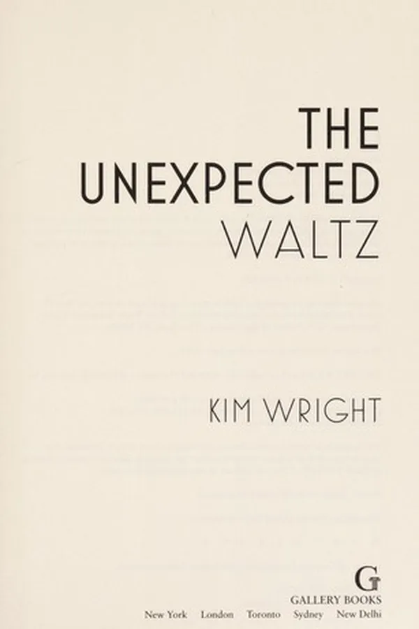 Capa de The unexpected waltz
