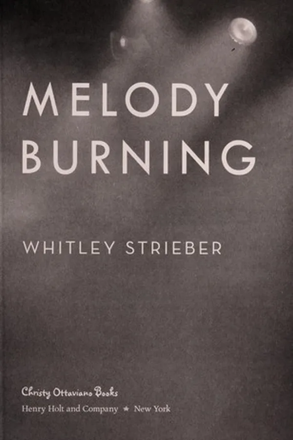 Cover of Melody burning
