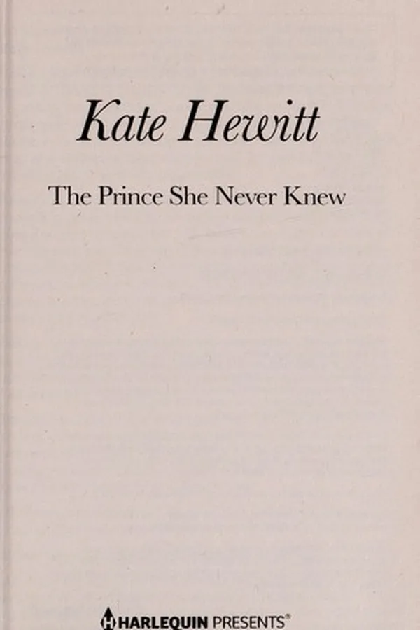 Capa de The prince she never knew