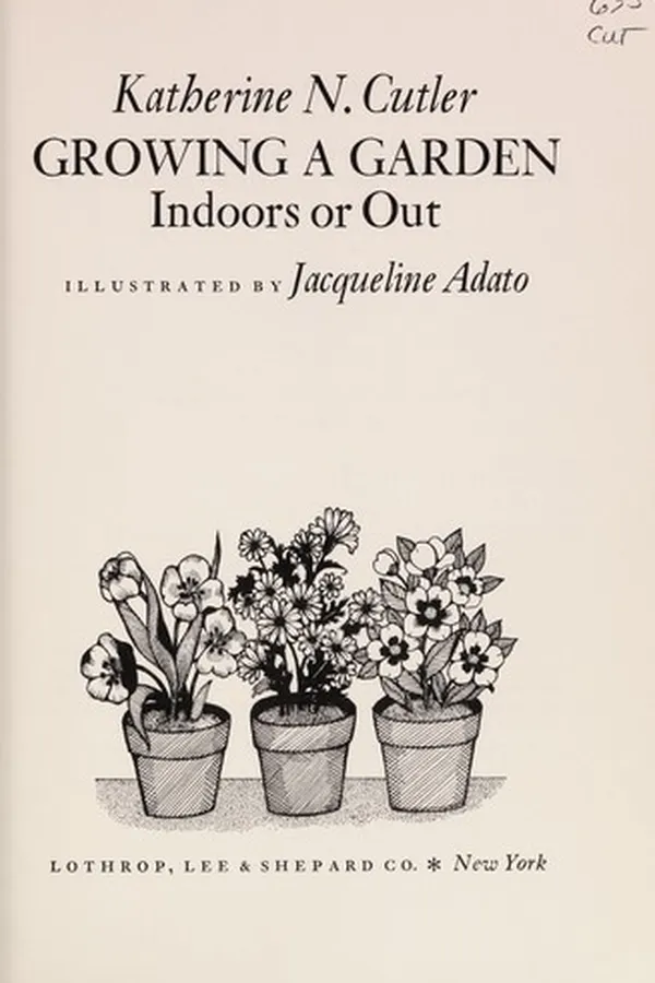 Capa de Growing a garden indoors or out