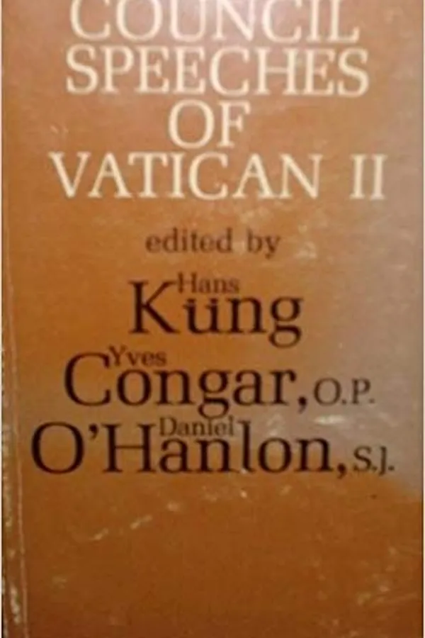 Capa de Council Speeches of Vatican II
