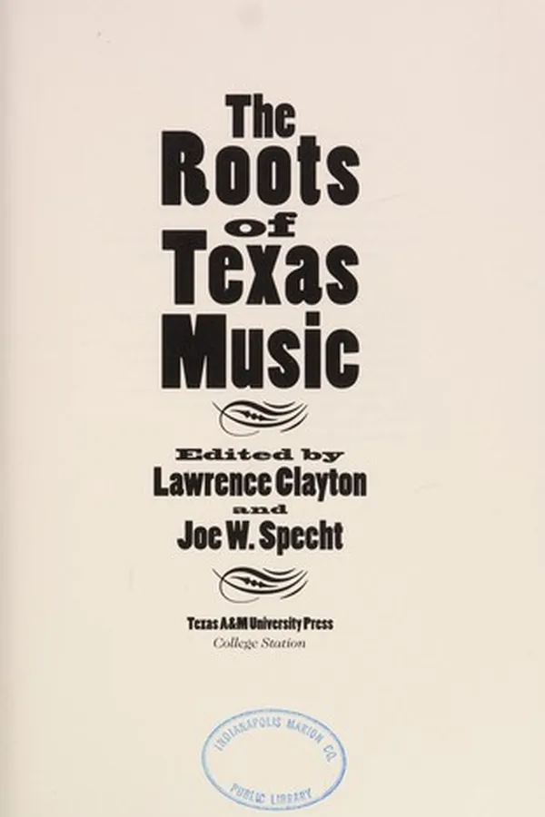 Capa de The roots of Texas music