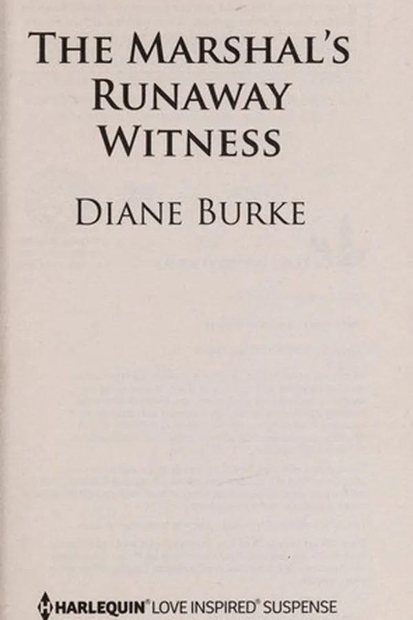 Capa de The Marshal's runaway witness