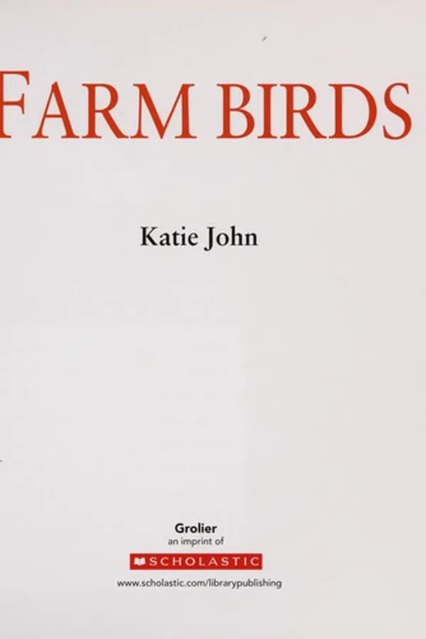 Capa de Farm birds
