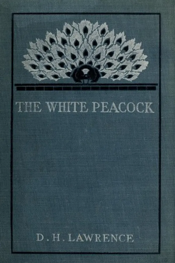 Capa de The white peacock