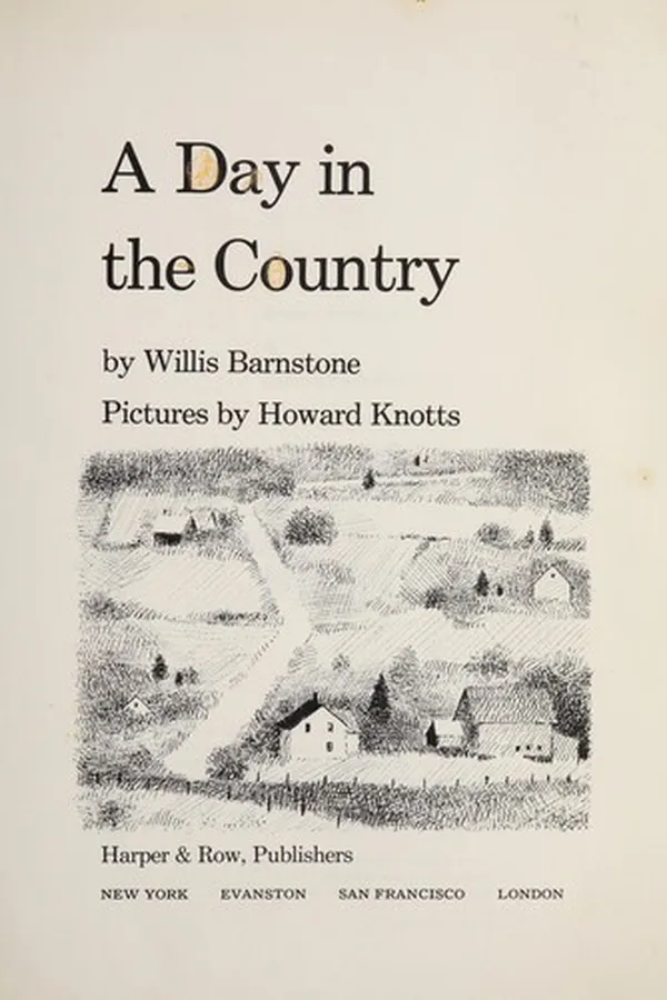 Capa de A day in the country