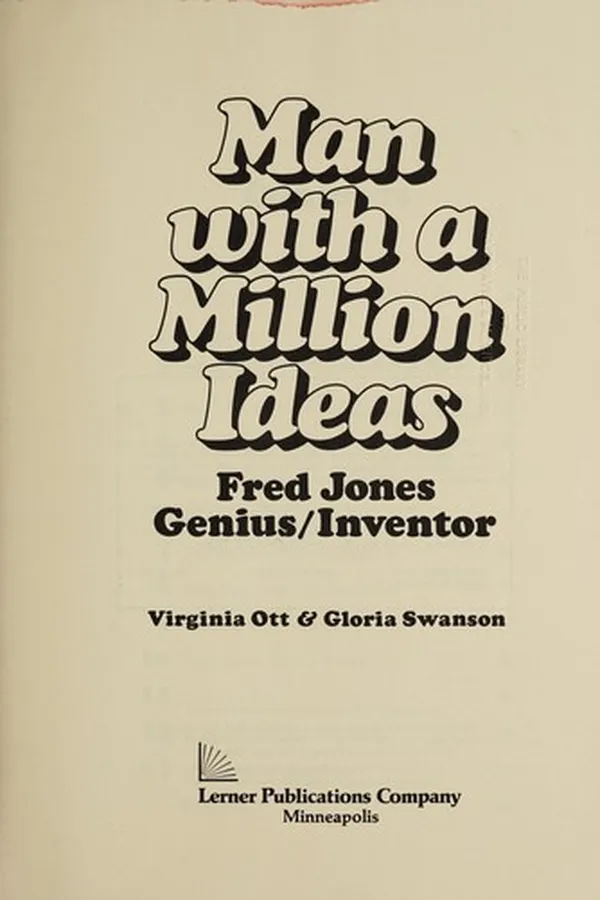 Capa de Man with a million ideas