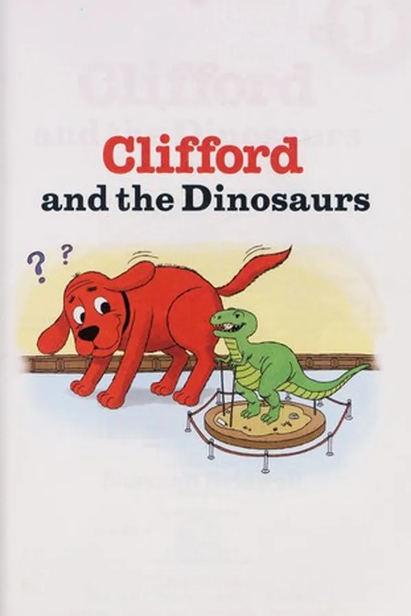 Capa de Clifford and the dinosaurs