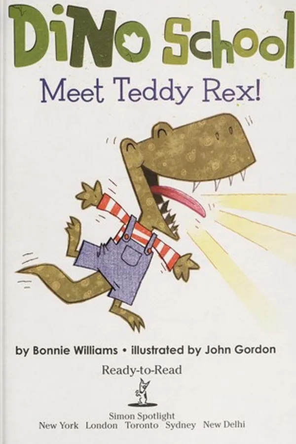 Capa de Teddy Rex's first day of school