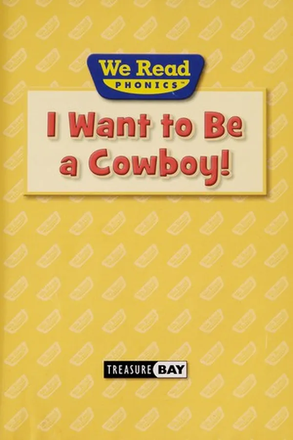 Capa de I want to be a cowboy!