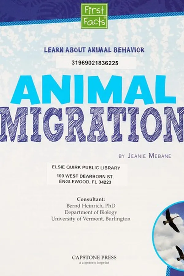 Capa de Animal migration