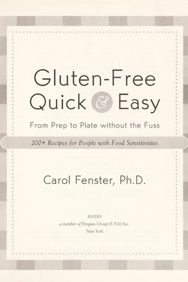 Capa de Gluten-free quick & easy