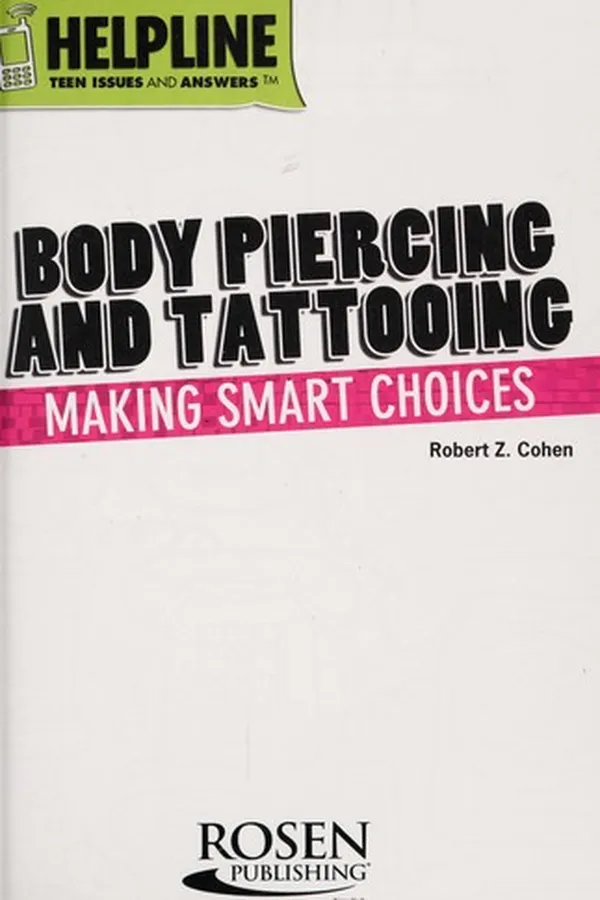 Capa de Body piercing and tattooing