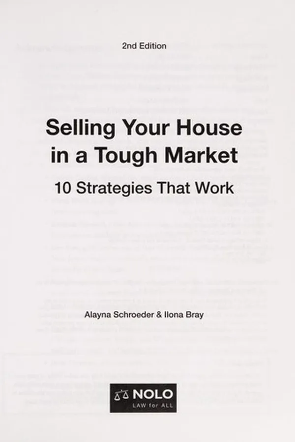 Capa de Selling your house in a tough market