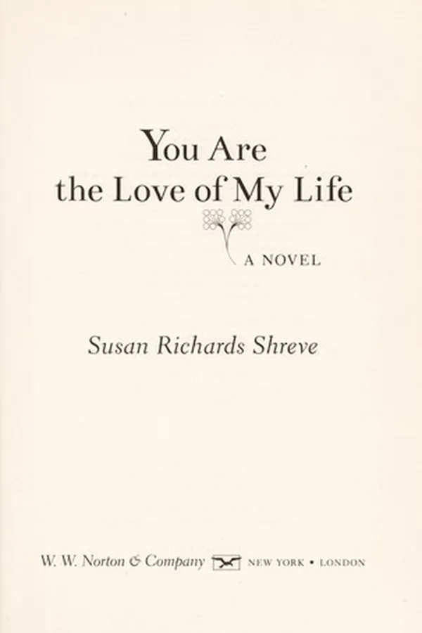 Capa de You are the love of my life