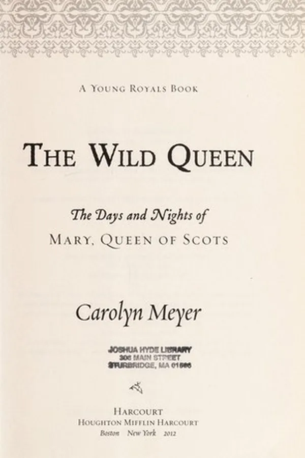 Capa de The wild queen