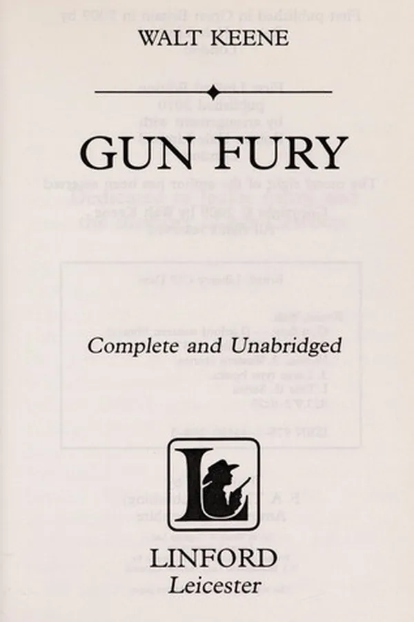 Cover of Gun fury