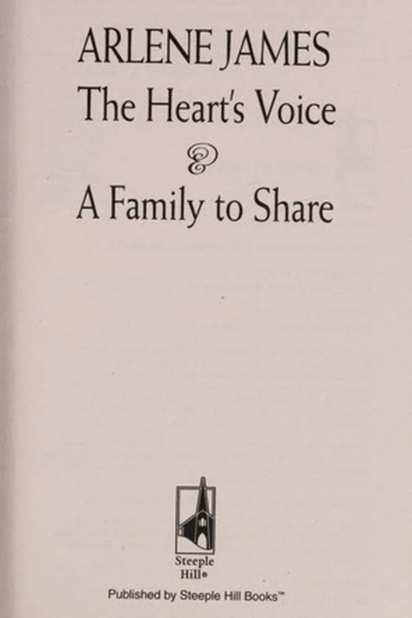 Capa de The heart's voice & A family to share