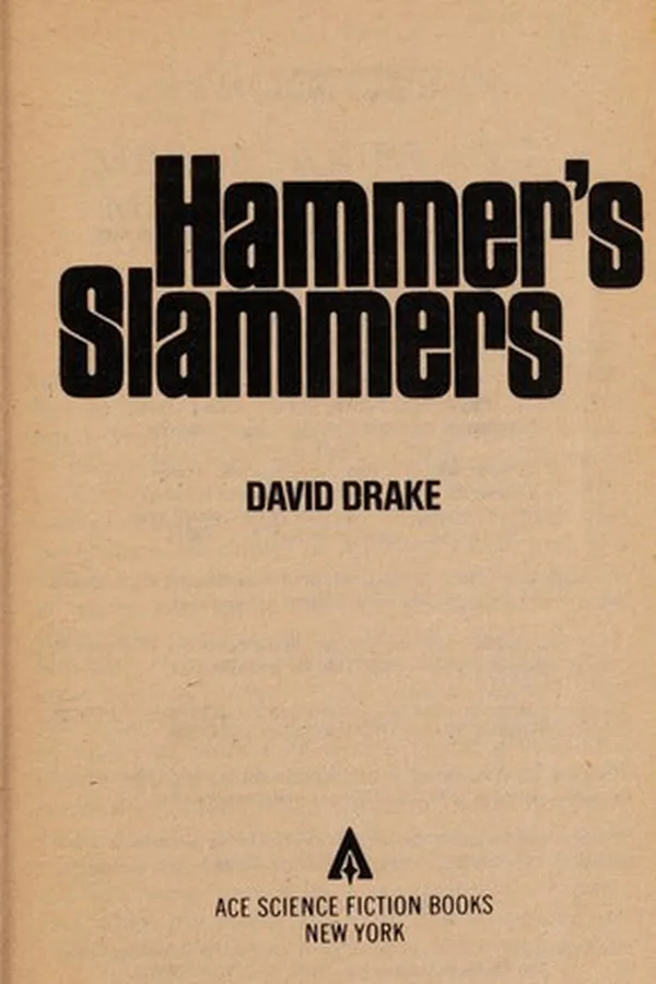 Capa de Hammer's Slammers