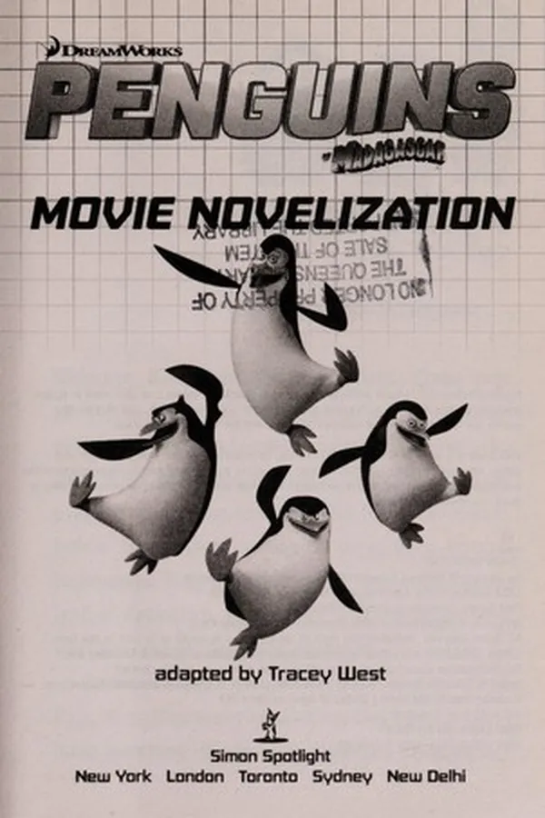 Capa de Penguins of Madagascar