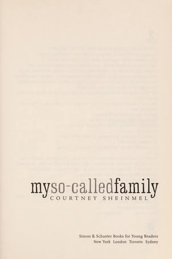 Capa de My so-called family