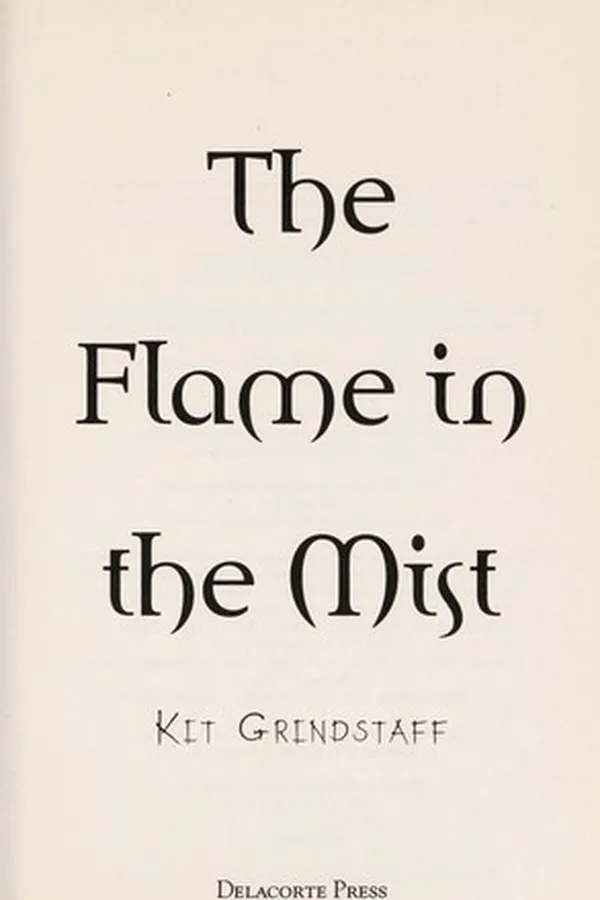 Capa de The flame in the mist