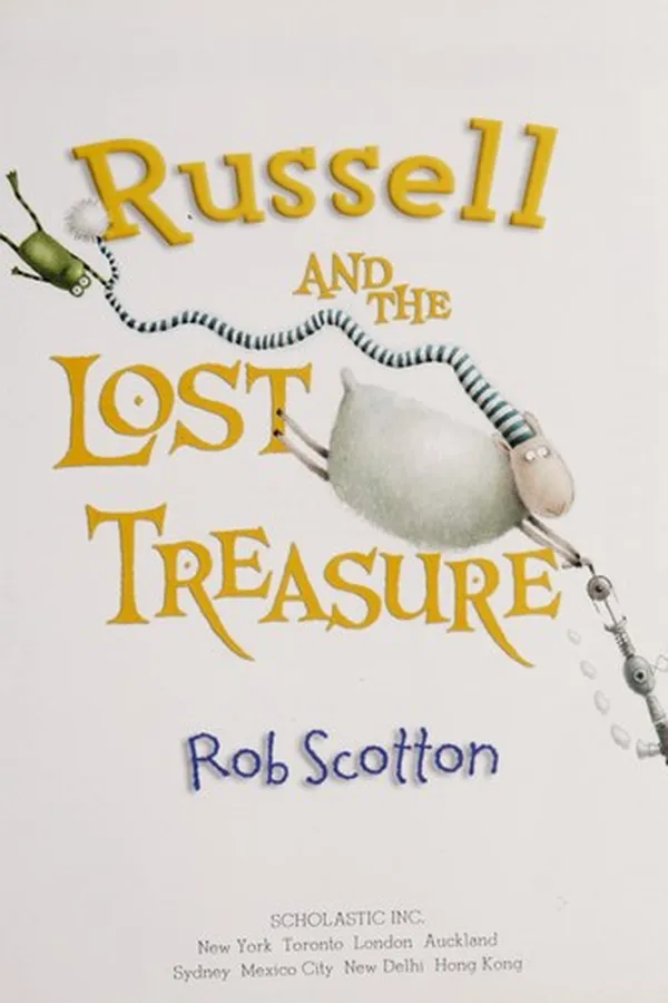 Capa de Russell and the lost treasure