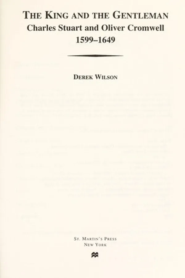Capa de The king and the gentleman