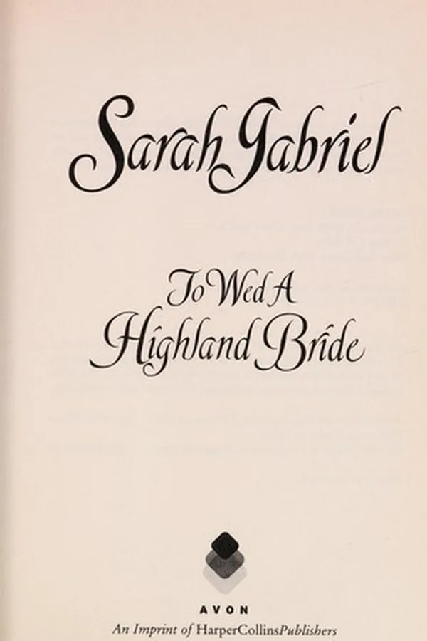 Cover of To wed a highland bride