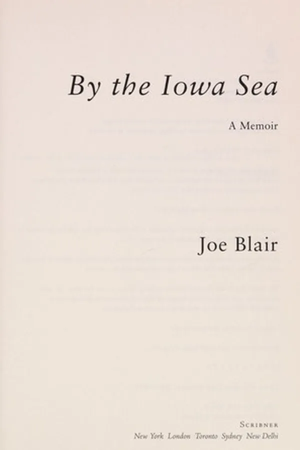 Capa de By the Iowa Sea