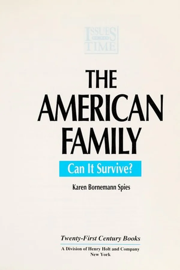 Capa de The American family