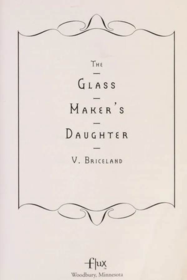 Capa de The glass maker's daughter