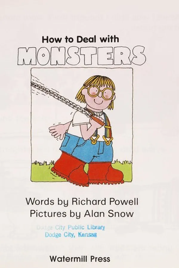 Capa de How to deal with monsters