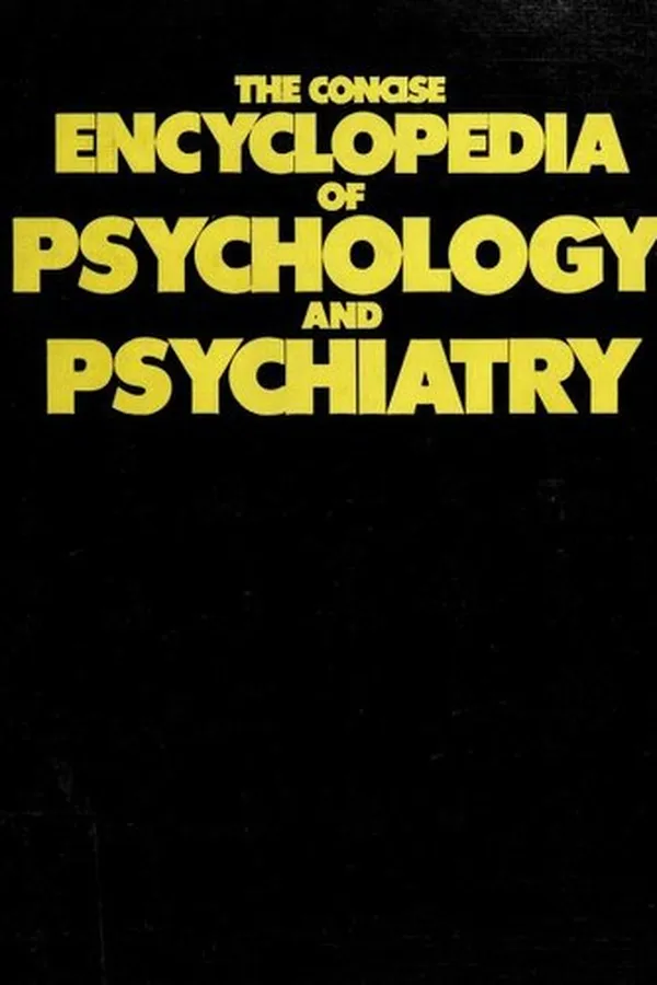 Capa de The Concise encyclopedia of psychology and psychiatry