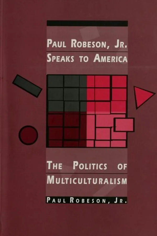 Capa de Paul Robeson, Jr. speaks to America