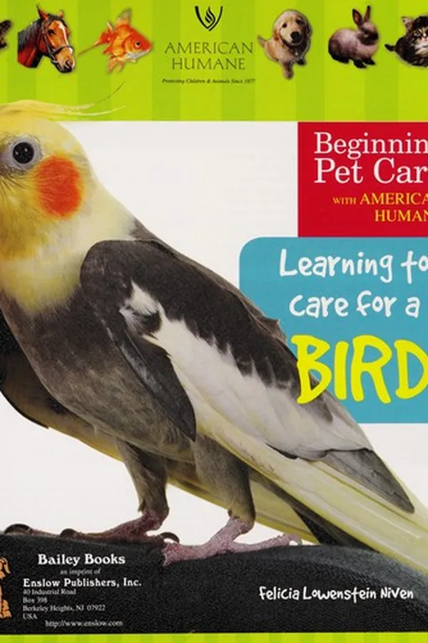 Capa de Learning to care for a bird