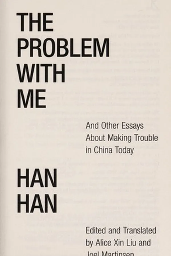 Capa de The problem with me