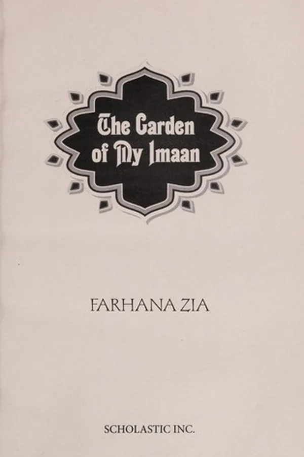 Capa de The garden of my imaan