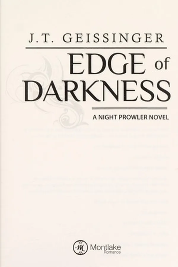 Capa de Edge of darkness
