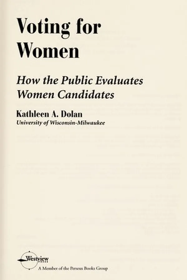Capa de Voting for women