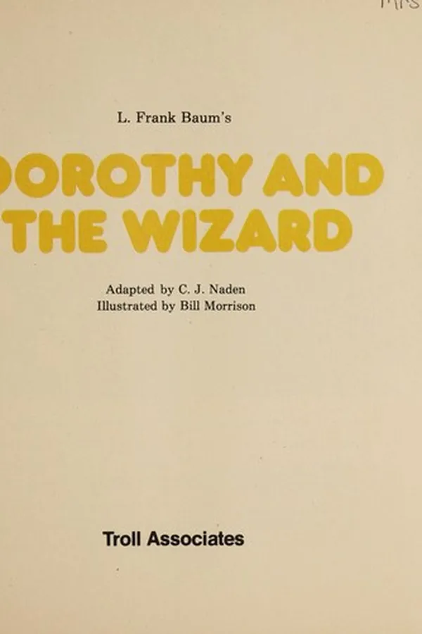 Capa de L. Frank Baum's Dorothy and the Wizard