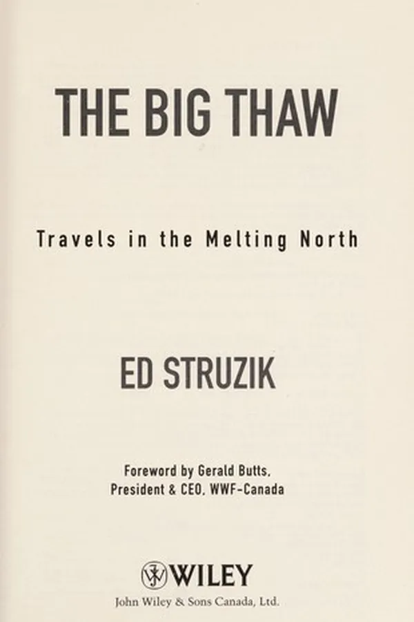 Cover of The big thaw