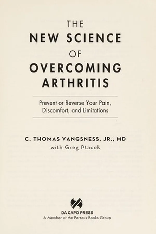 Capa de The new science of overcoming arthritis