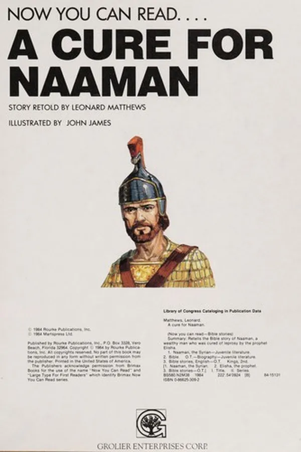 Cover of A cure for Naaman