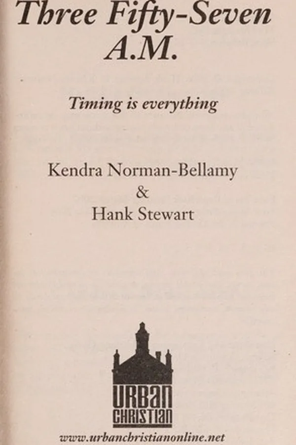 Capa de Three fifty-seven a.m.