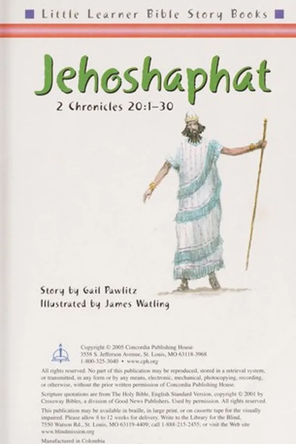Capa de Jehoshaphat
