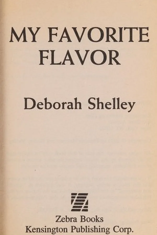 Capa de My favorite flavor
