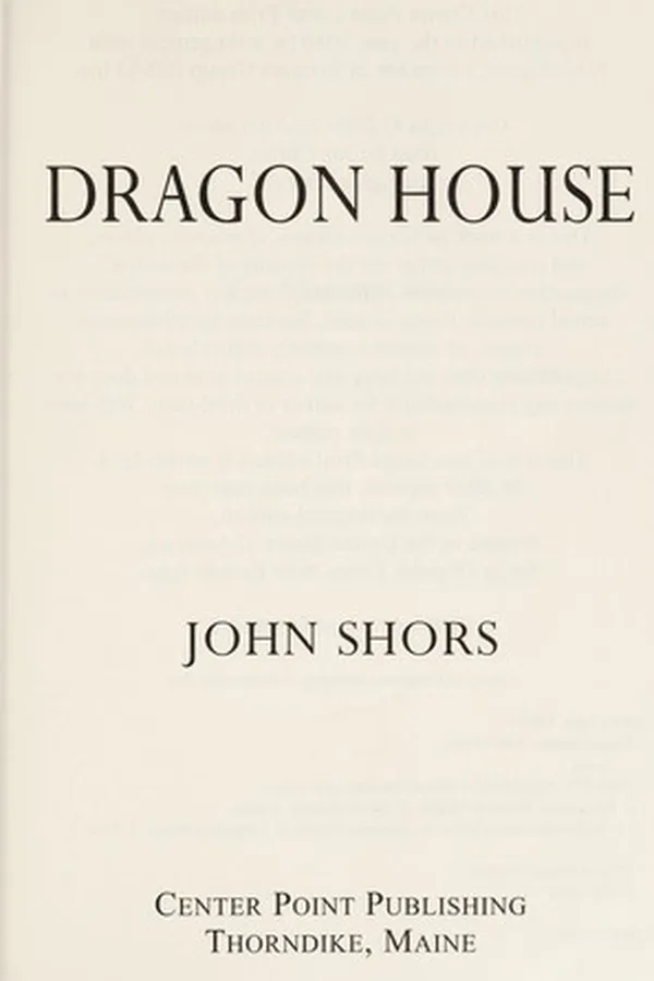 Capa de Dragon house
